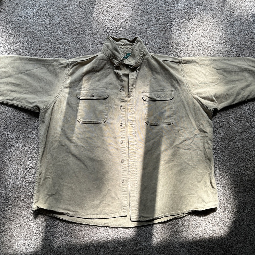 Vintage utility button up